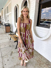 Load image into Gallery viewer, Pretend To Be Plum Maxi Dress