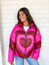 Load image into Gallery viewer, Hearts Eyes Hot Pink Jacket