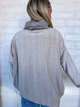 Load image into Gallery viewer, THML Wild Card Gray Turtleneck Sweater