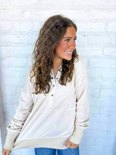 Load image into Gallery viewer, Basic Love Oatmeal Hoodie