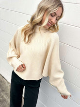 Load image into Gallery viewer, Pardon Me Ivory Turtle Neck Sweater