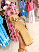 Load image into Gallery viewer, Ruthie Gold Sandal