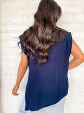 Load image into Gallery viewer, Focus On Navy Top