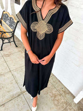 Load image into Gallery viewer, Timeless Patch Black Dress