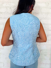 Load image into Gallery viewer, Boss Business Blue Top