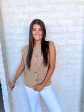 Load image into Gallery viewer, Refine Your Design Taupe Top