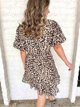 Load image into Gallery viewer, THML Love Shack Cheetah Dress