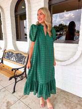 Load image into Gallery viewer, Know The Truth Hunter Green Dress