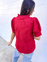 Load image into Gallery viewer, Create A Masterpiece Red Top