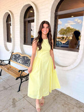 Load image into Gallery viewer, THML Down To The Best Yellow Dress