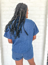 Load image into Gallery viewer, Purpose Matters Dark Denim Set