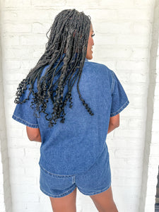 Purpose Matters Dark Denim Set