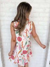 Load image into Gallery viewer, THML Dare To Fly Floral Cream Dress