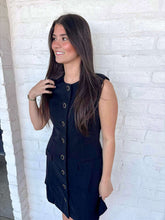 Load image into Gallery viewer, Ready For Business Black Dress