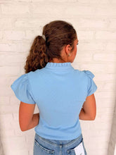 Load image into Gallery viewer, Lead Me There Blue Top