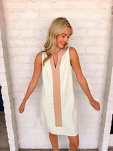 Load image into Gallery viewer, Dear Miss Oatmeal Linen Dress