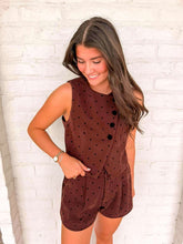Load image into Gallery viewer, Stay With Me Brown Polka Dot Set