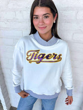 Load image into Gallery viewer, Tigers Mock Neck Sweatshirt