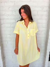 Load image into Gallery viewer, Porch Light On Lemon Dress