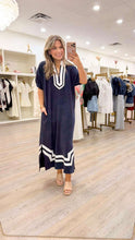 Load image into Gallery viewer, Describe The Way Navy Dress