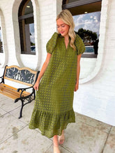 Load image into Gallery viewer, Know The Truth Olive Dress