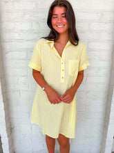 Load image into Gallery viewer, Porch Light On Lemon Dress