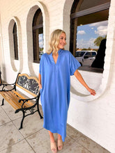 Load image into Gallery viewer, Perfect Idea Blue Dress