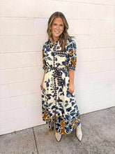 Load image into Gallery viewer, Keep Up The Dreams Blue Dress