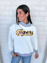 Load image into Gallery viewer, Tigers Mock Neck Sweatshirt