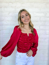 Load image into Gallery viewer, Made For Now Red Bodysuit