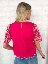 Load image into Gallery viewer, THML Lovers Move Pink Top