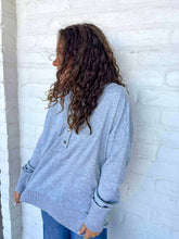 Load image into Gallery viewer, Basic Love Heather Grey Hoodie