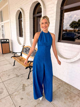 Load image into Gallery viewer, Walk With Me Denim Jumpsuit
