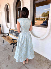 Load image into Gallery viewer, Care For Me Blue Midi Dress