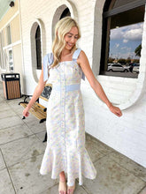 Load image into Gallery viewer, Light The Way Blue Midi Dress
