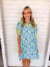 Load image into Gallery viewer, Beyond The Fields Blue Dress