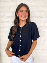 Load image into Gallery viewer, See You Later Black Top