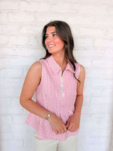 Load image into Gallery viewer, Over The Hill Pink Stripe Top