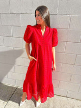 Load image into Gallery viewer, Know The Truth Red Dress
