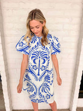 Load image into Gallery viewer, Share Your Heart Blue Dress