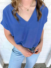 Load image into Gallery viewer, Simple Joy Dark Blue Top