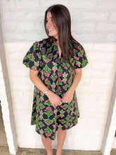 Load image into Gallery viewer, Easy Going Black &amp; Pink Dress