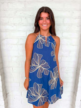 Load image into Gallery viewer, Have A Good Time Blue Dress