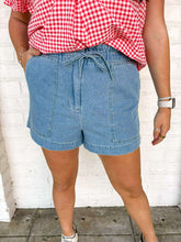 Load image into Gallery viewer, Over The Edge Light Blue Shorts