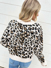 Load image into Gallery viewer, Sweet Reflections Leopard Sweater