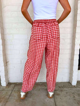 Load image into Gallery viewer, Sunflower Fields Rust Pink Barrel Pants