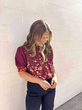 Load image into Gallery viewer, Without A Doubt Burgundy Top