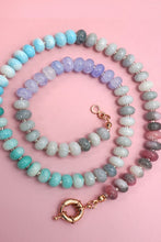 Load image into Gallery viewer, Stacy-B Natural Stone Blue Mix Necklace