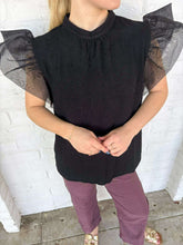 Load image into Gallery viewer, THML Fly Away Black Top