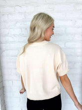 Load image into Gallery viewer, Basic Work Light Beige Top